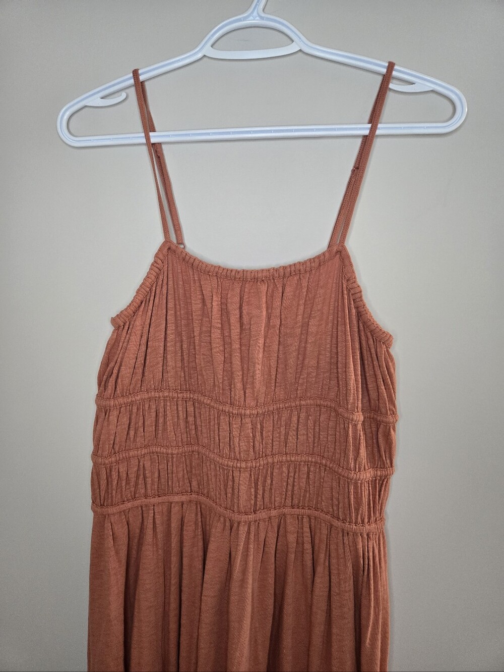 American Eagle Outfitters Rust Orange Maxi Dress - Adjustable Straps (BNWT) - Picture 3 of 5